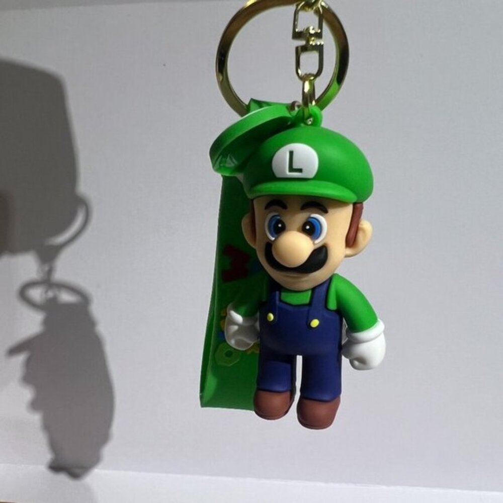 Green Mario key chain